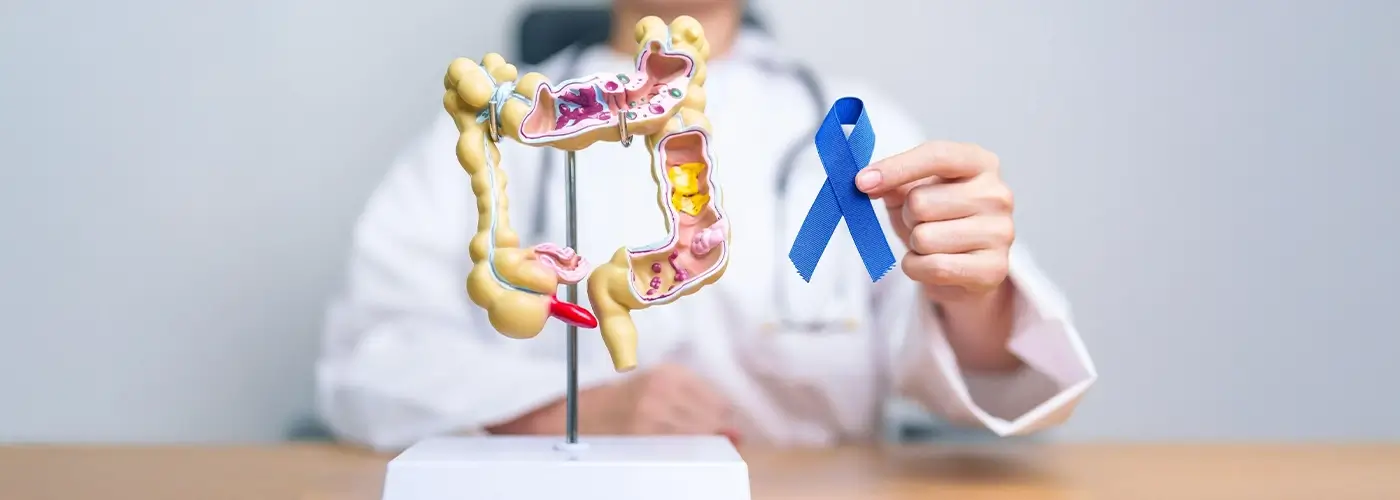 blue ribbon, colorectal cancer awareness, Colorectal Cancer Signs & Prevention Tips